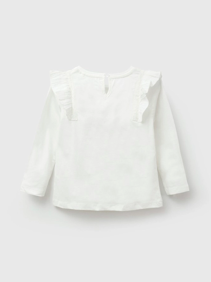 POLERA NIÑA COLLOKY MANGA LARGA ALGODÓN VUELO - 2