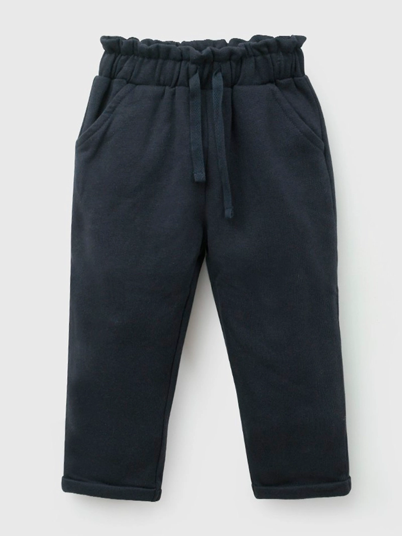 PANTALÓN DE BUZO NIÑA COLLOKY ALGODÓN LISO - 4