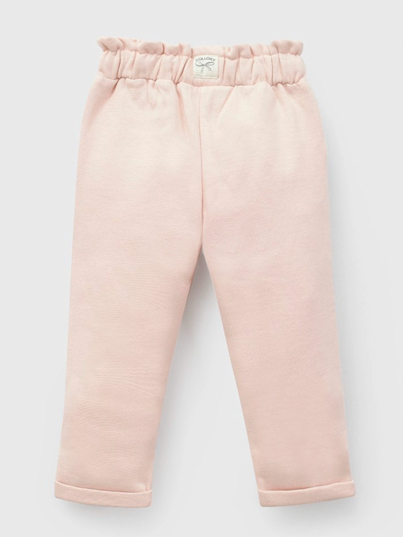 PANTALÓN DE BUZO NIÑA COLLOKY ALGODÓN LISO - 2