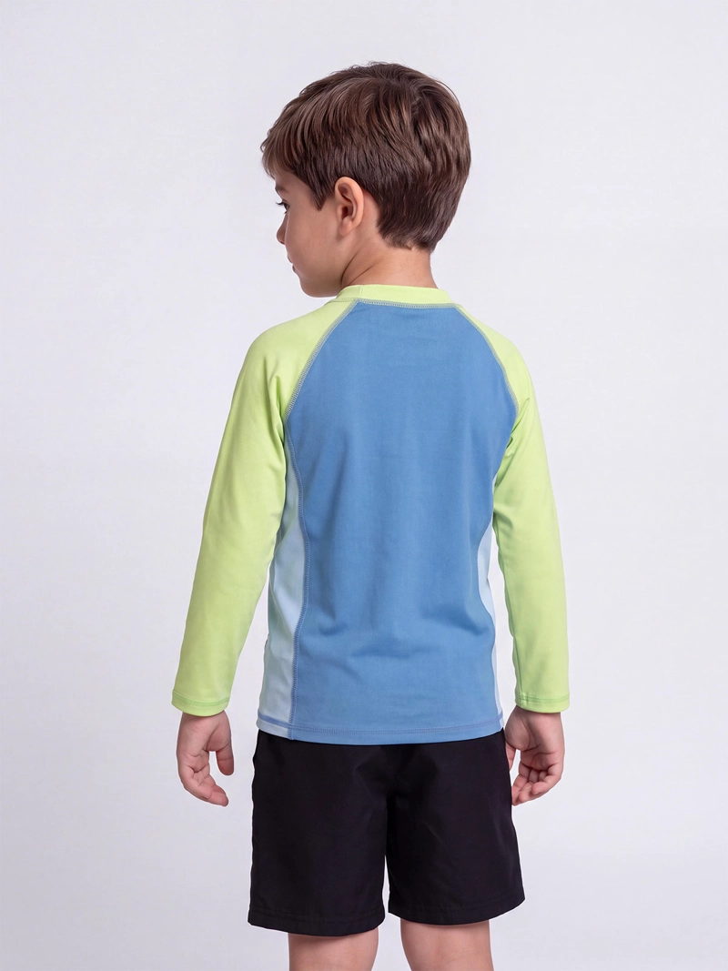 POLERA DE BAÑO NIÑO HARVEST MANGA LARGA FILTRO UV - 2
