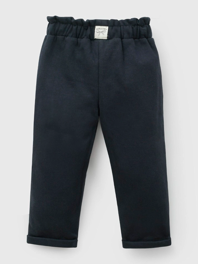 PANTALÓN DE BUZO NIÑA COLLOKY ALGODÓN LISO - 5