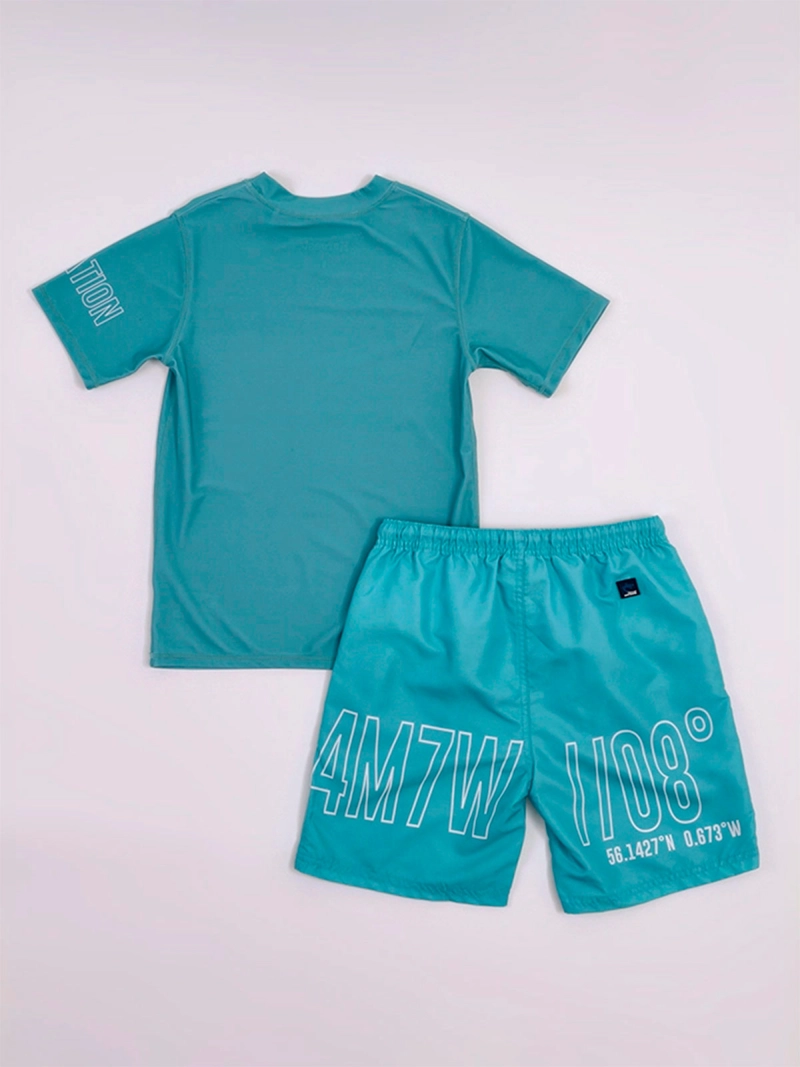 SET TRAJE DE BAÑO NIÑO HARVEST POLERA UV - 4