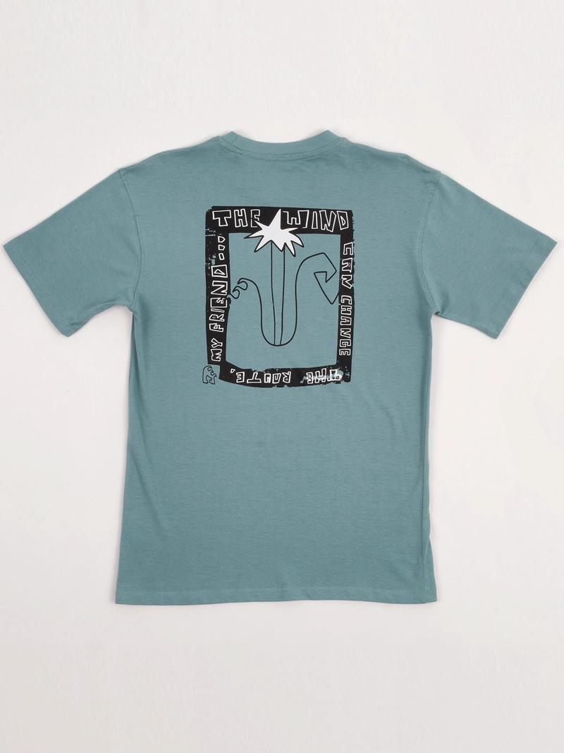 POLERA NIÑO CLOUDBREAK ALGODÓN MANGA CORTA PRINT - 4