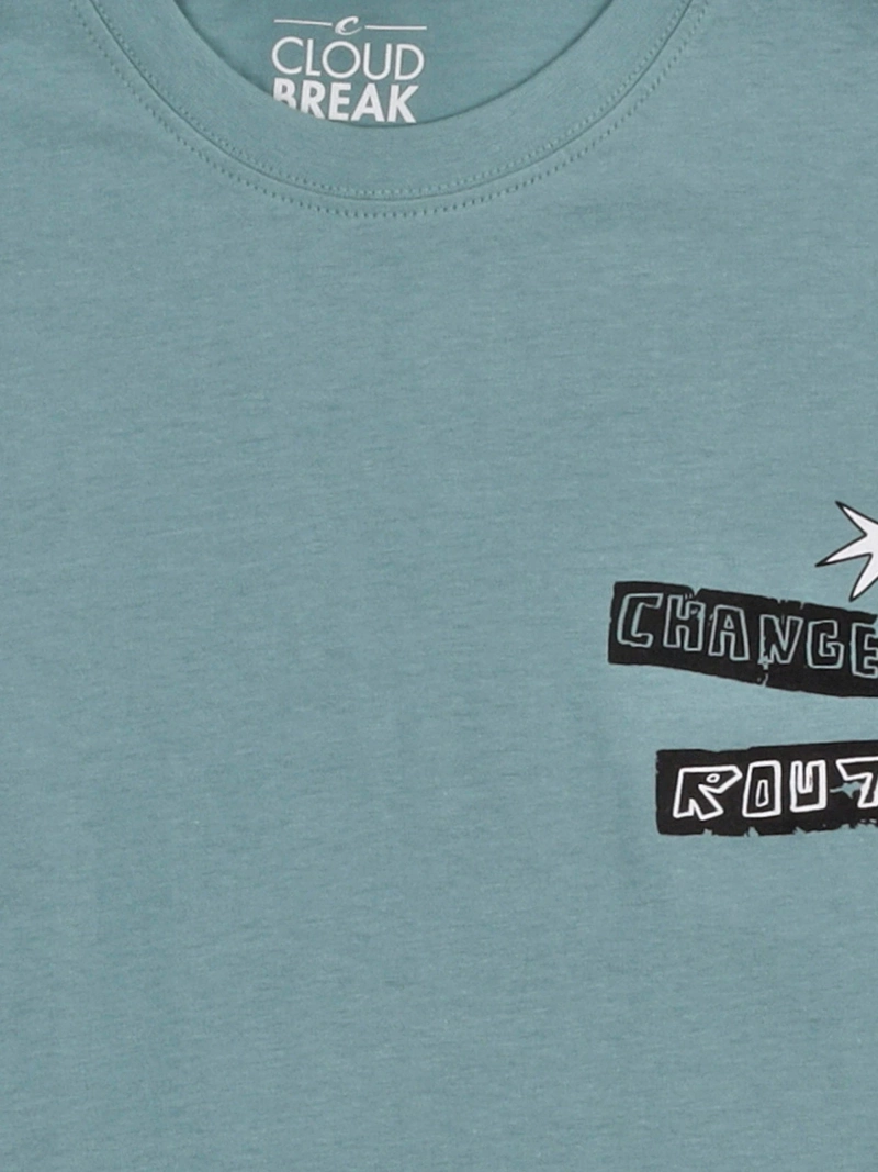 POLERA NIÑO CLOUDBREAK ALGODÓN MANGA CORTA PRINT - 5