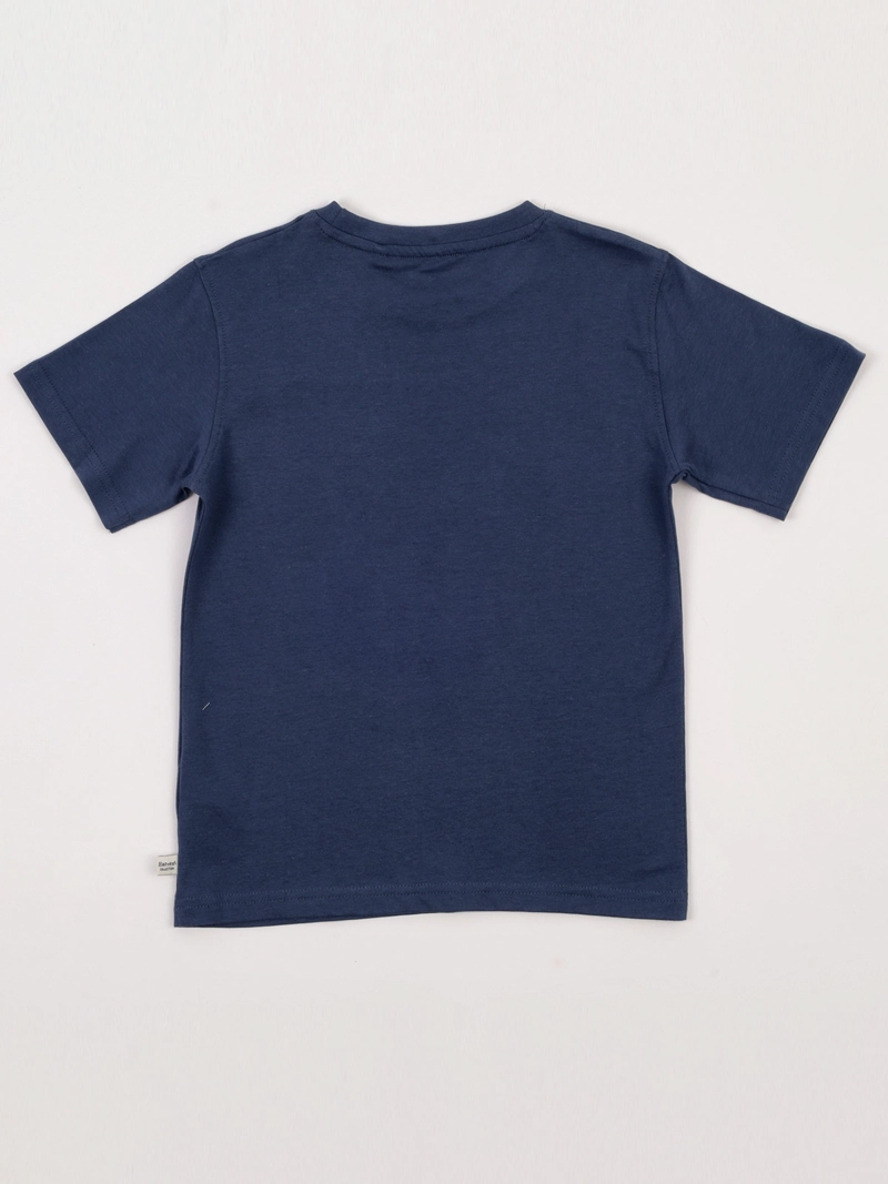 POLERA NIÑO HARVEST ALGODÓN MANGA CORTA - 4