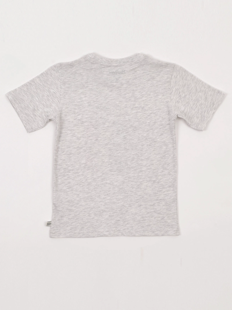 POLERA NIÑO HARVEST ALGODÓN MANGA CORTA - 4
