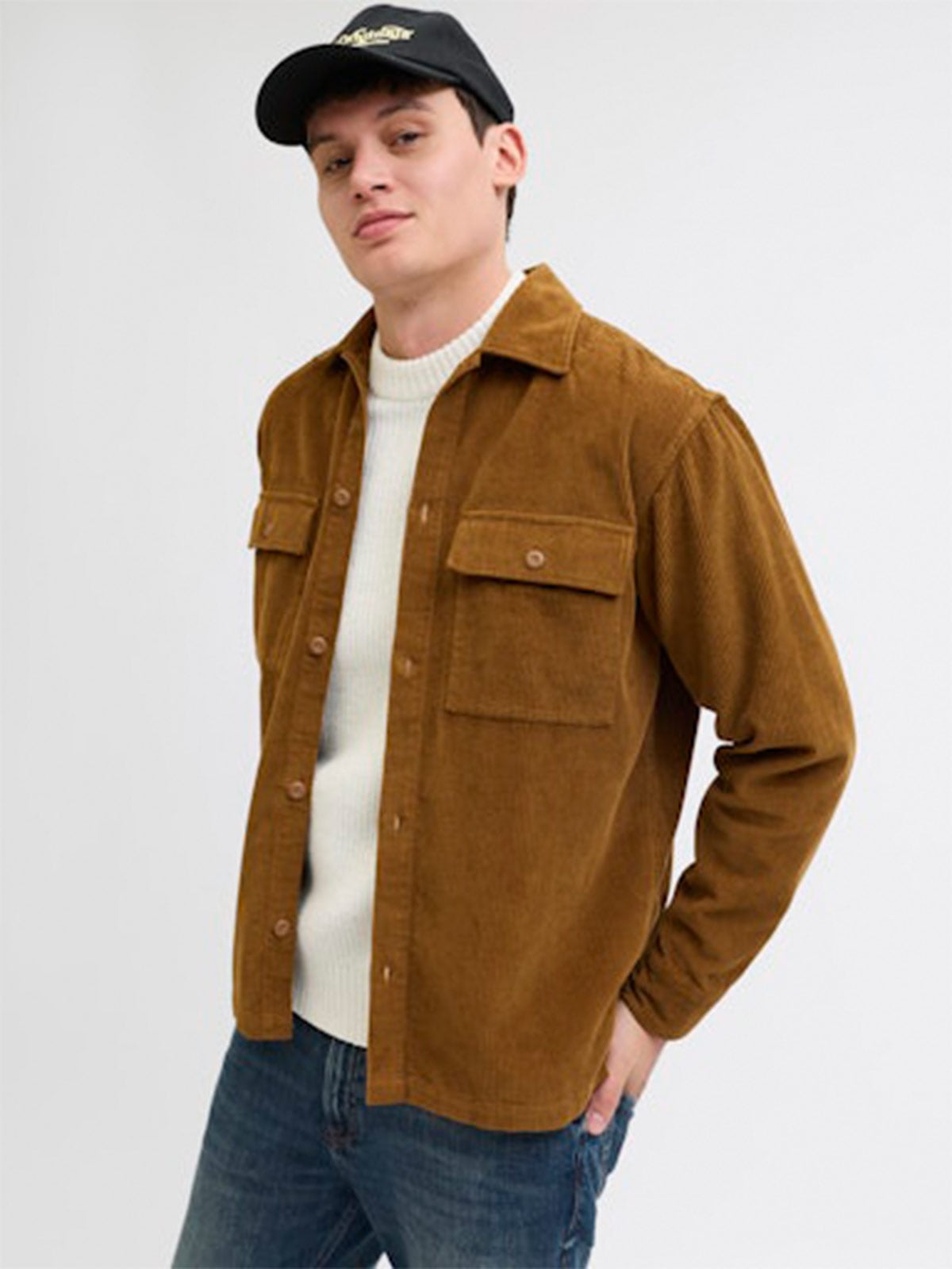 CAMISA HOMBRE JACK & JONES ALGODÓN MANGA LARGA - 2