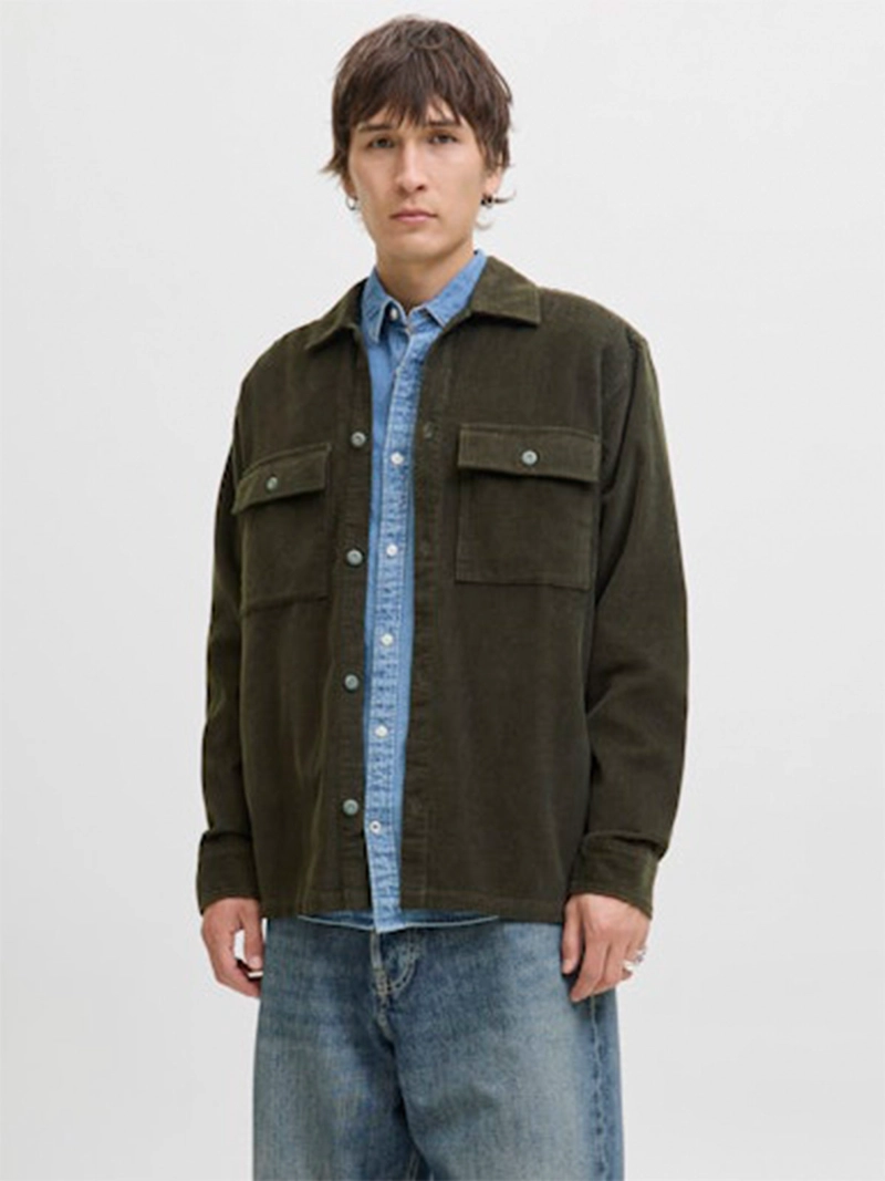 CAMISA HOMBRE JACK & JONES ALGODÓN MANGA LARGA - 1