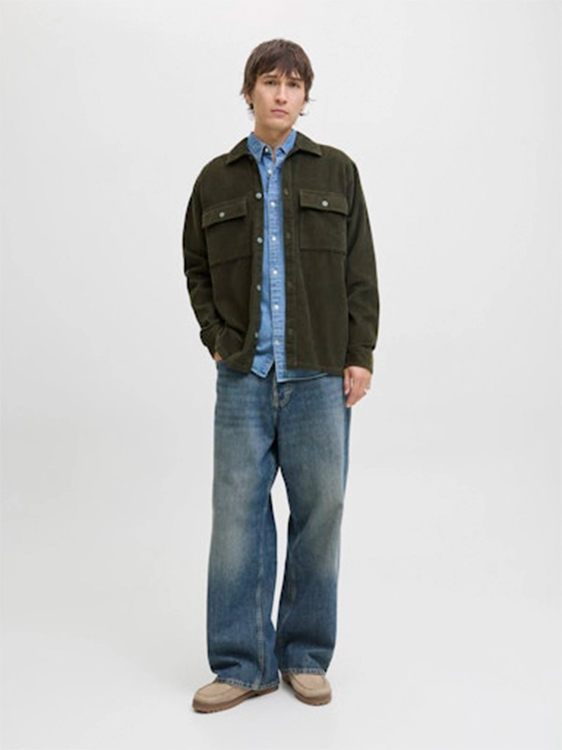 CAMISA HOMBRE JACK & JONES ALGODÓN MANGA LARGA - 5