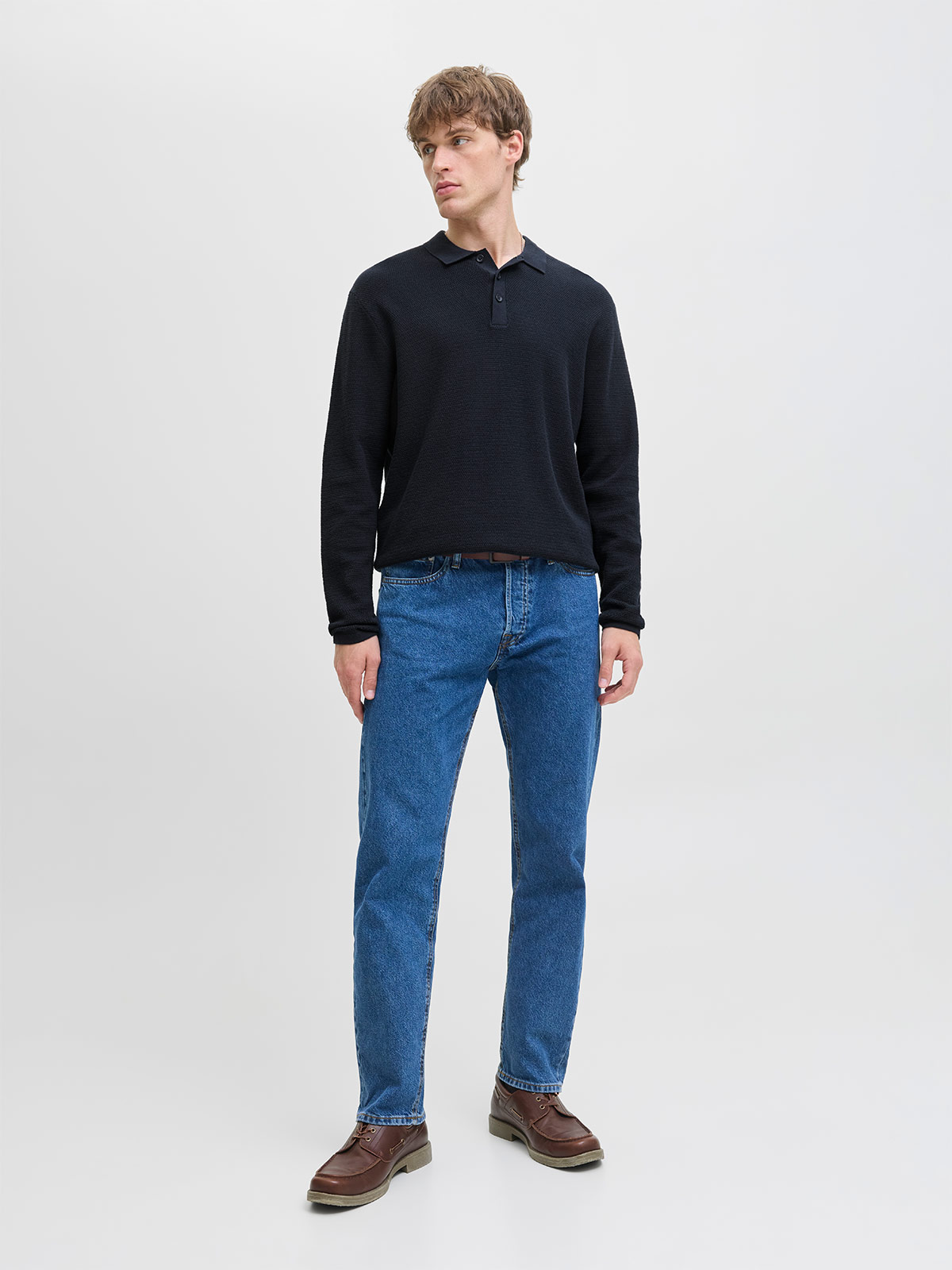 POLERA HOMBRE JACK & JONES ALGODÓN MANGA LARGA - 4