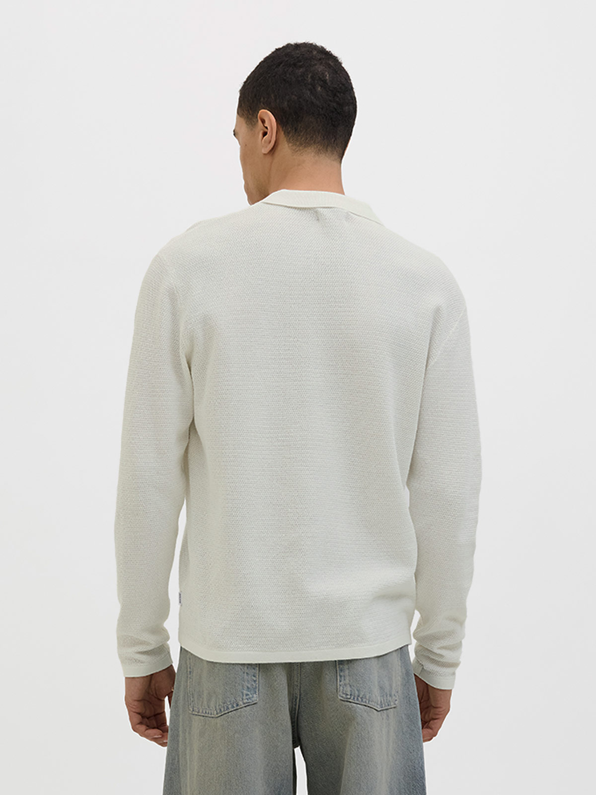 POLERA HOMBRE JACK & JONES ALGODÓN MANGA LARGA - 3