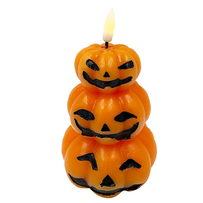 ADORNO HALLOWEEN RIPLEY HOME VELA LED CALABAZA  - 1