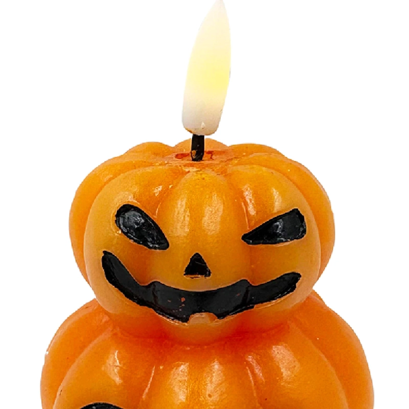 ADORNO HALLOWEEN RIPLEY HOME VELA LED CALABAZA  - 2