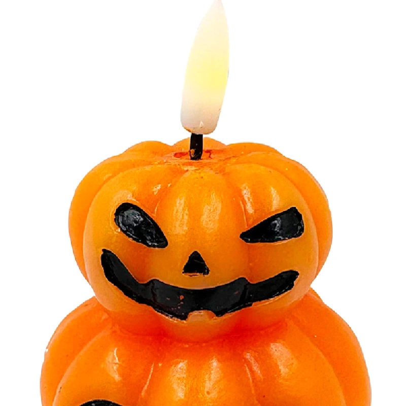 ADORNO HALLOWEEN RIPLEY HOME VELA LED CALABAZA  - 3