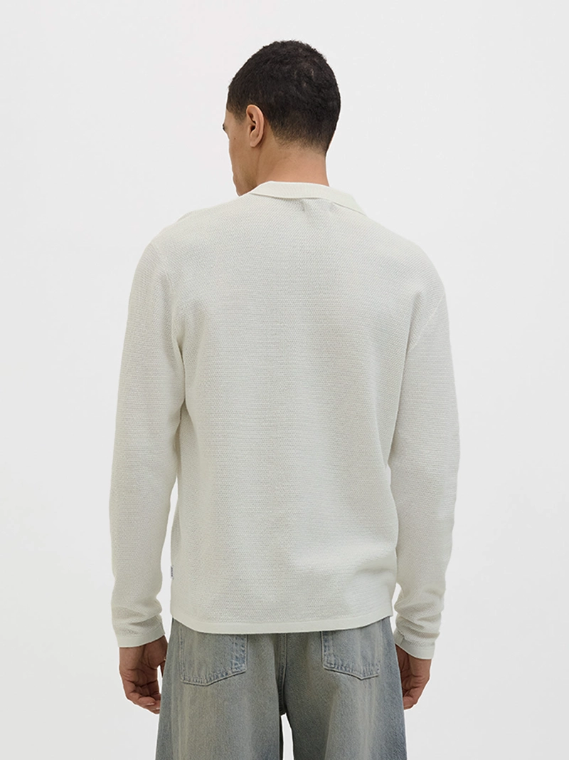 POLERA HOMBRE JACK & JONES ALGODÓN MANGA LARGA - 3