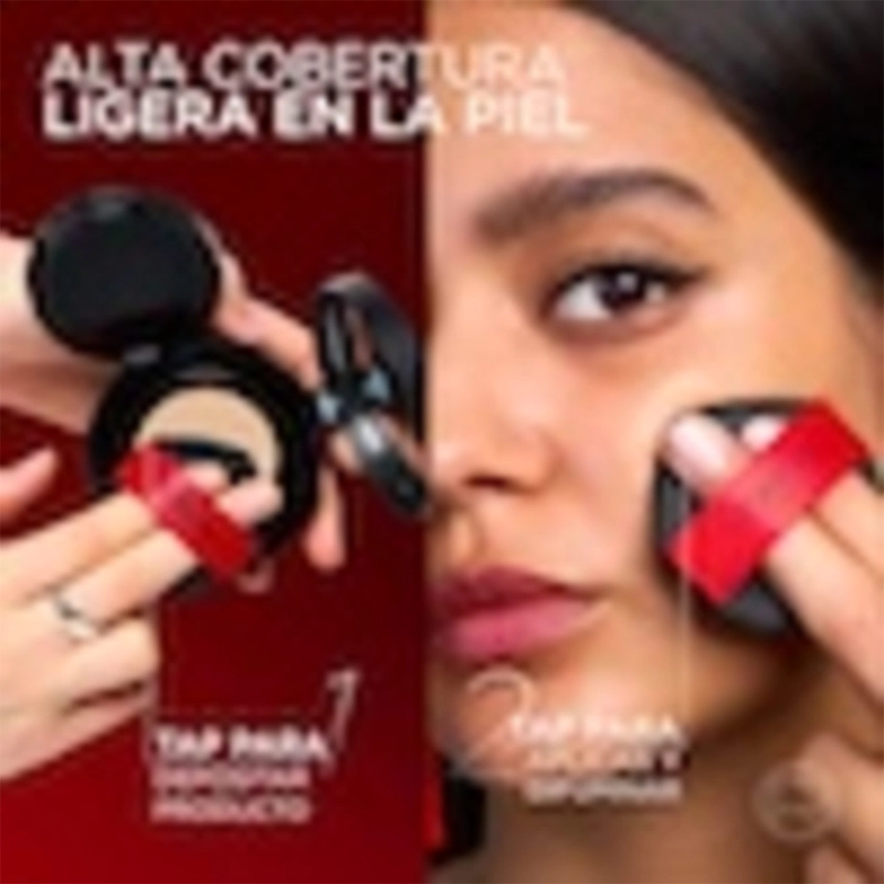 BASE DE MAQUILLAJE L'OREAL PARIS INFAILLIBLE 24H AIR WEAR CUSHION FOUNDATION 120 11GR - 4