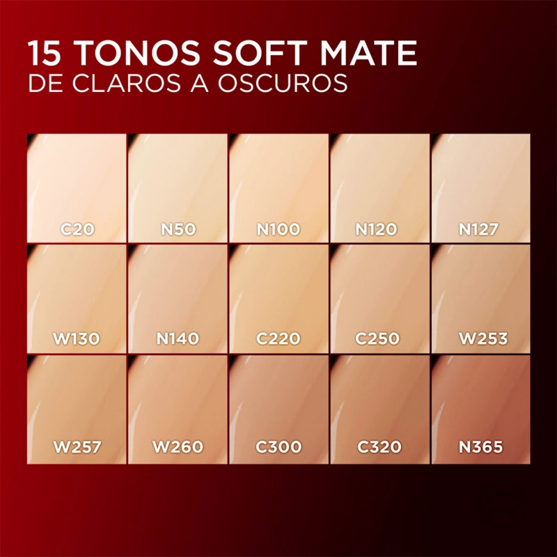 BASE DE MAQUILLAJE L'OREAL PARIS INFAILLIBLE 24H AIR WEAR CUSHION FOUNDATION 120 11GR - 10