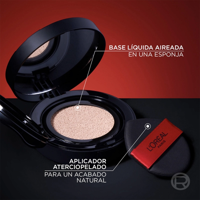 BASE DE MAQUILLAJE L'OREAL PARIS INFAILLIBLE 24H AIR WEAR CUSHION FOUNDATION 220 11GR - 11