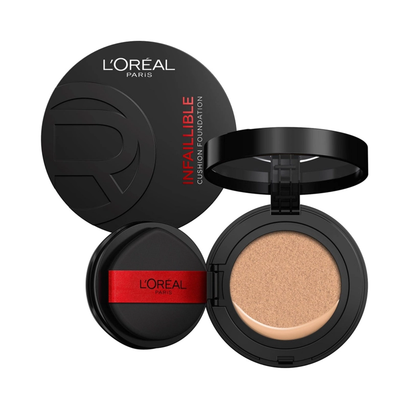 BASE DE MAQUILLAJE L'OREAL PARIS INFAILLIBLE 24H AIR WEAR CUSHION FOUNDATION 250 11GR - 1