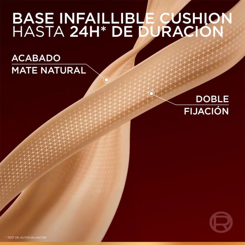BASE DE MAQUILLAJE L'OREAL PARIS INFAILLIBLE 24H AIR WEAR CUSHION FOUNDATION 250 11GR - 13