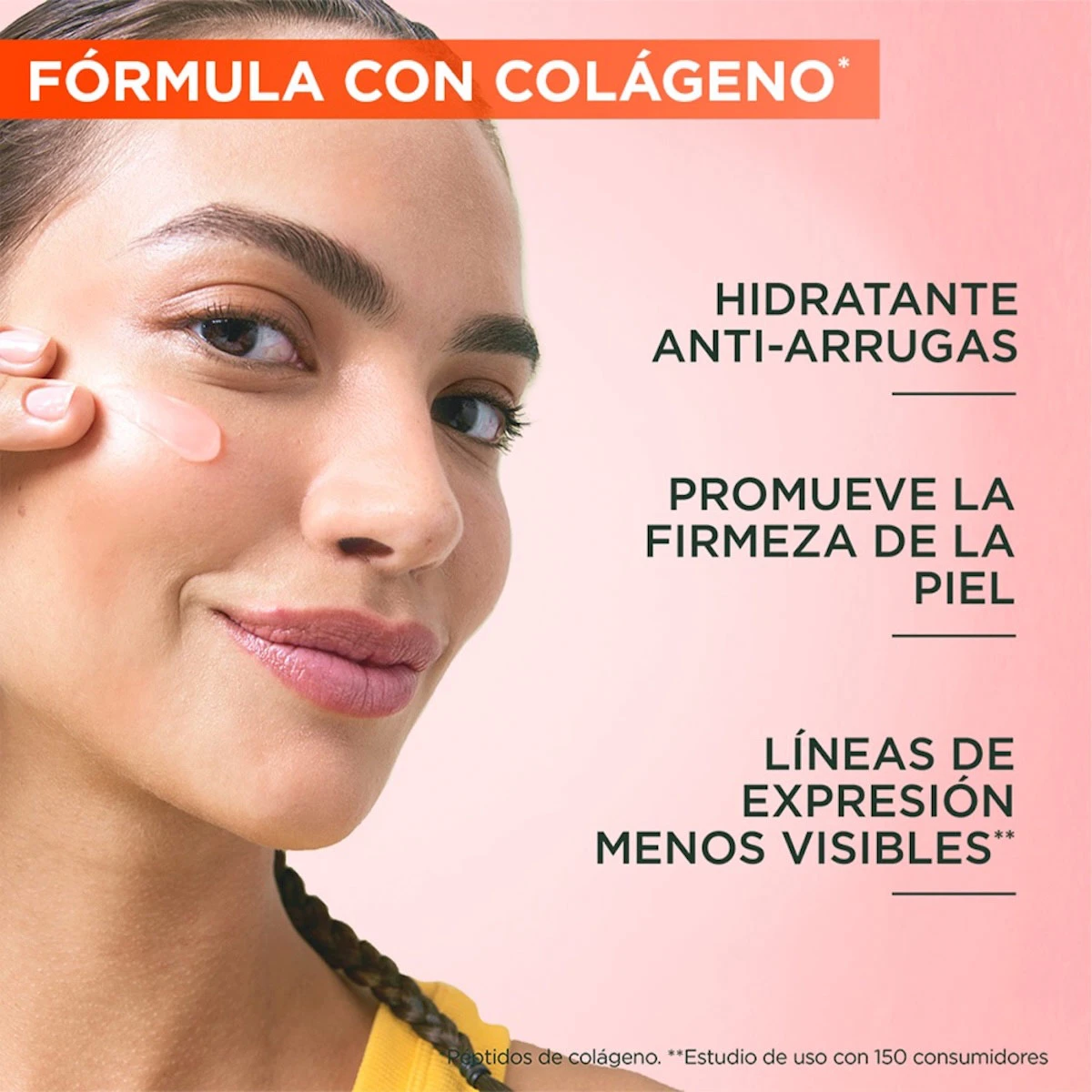 CREMA HIDRATANTE ANTIARRUGAS GARNIER COLÁGENO Y VITAMINA C 85GR - 4