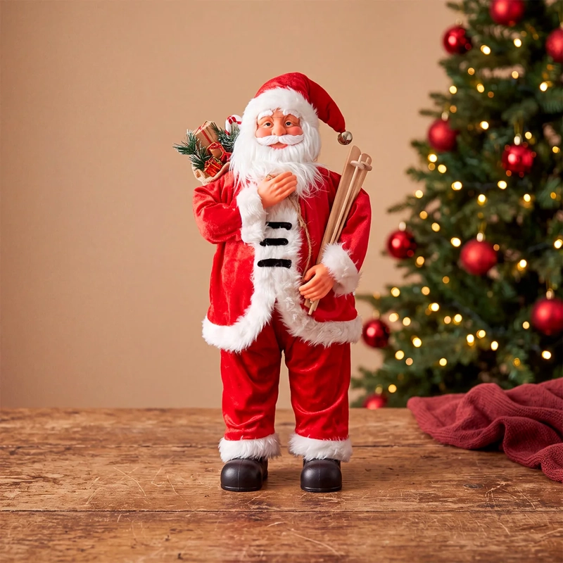 ADORNO NAVIDEÑO RIPLEY HOME SANTA REGALOS 81 CM - 1