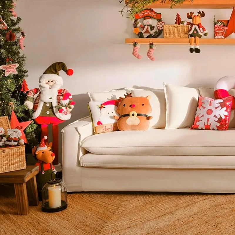 ADORNO NAVIDEÑO RIPLEY HOME SANTA REGALOS 81 CM - 4