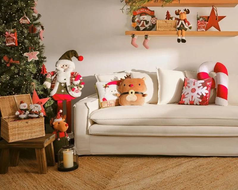 COJÍN RIPLEY HOME SHAPE SNOWMAN  - 3