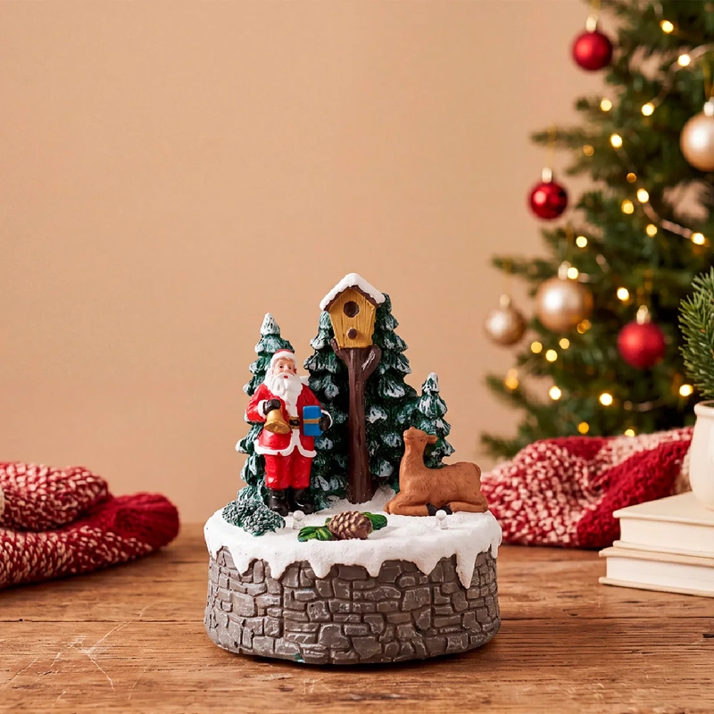 ADORNO NAVIDEÑO RIPLEY HOME VILLA COLECCIÓN BOSQUE S - 1