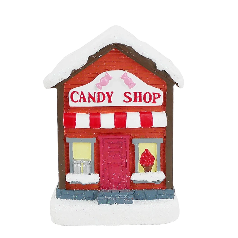 ADORNO NAVIDEÑO RIPLEY HOME VILLA COLECCIÓN CANDY SHOP S - 2