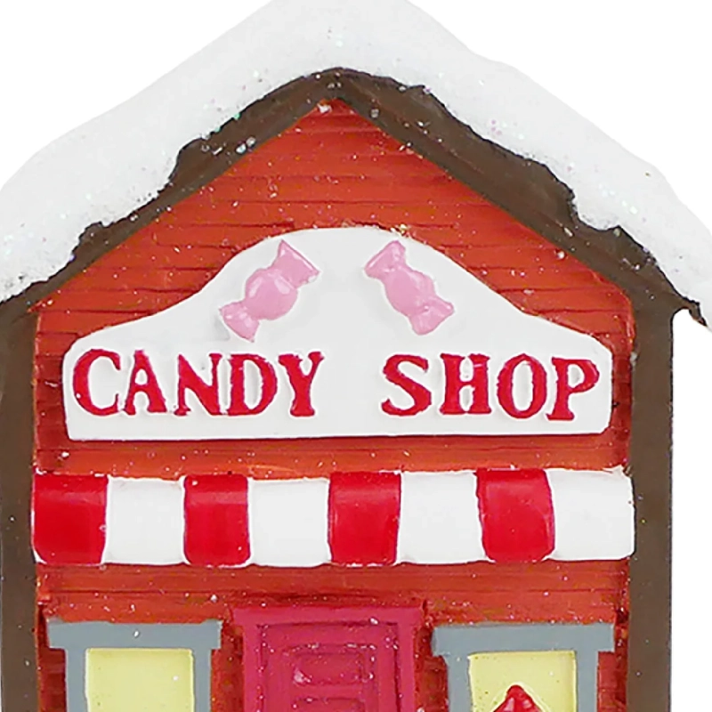 ADORNO NAVIDEÑO RIPLEY HOME VILLA COLECCIÓN CANDY SHOP S - 3