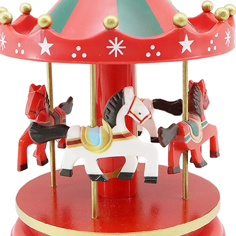 ADORNO NAVIDEÑO RIPLEY HOME VILLA COLECCIÓN CARRUSEL S - 3