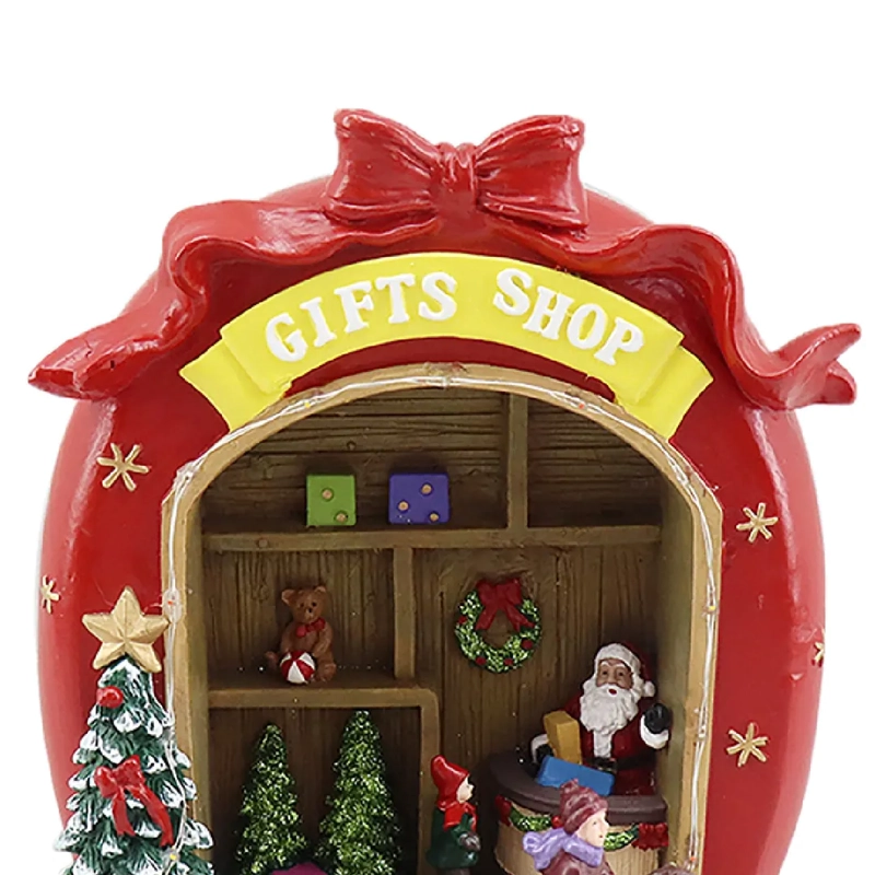 ADORNO NAVIDEÑO RIPLEY HOME VILLA COLECCIÓN GIFT SHOP L - 3