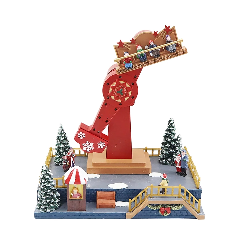 ADORNO NAVIDEÑO RIPLEY HOME VILLA COLECCIÓN JUEGO L - 2