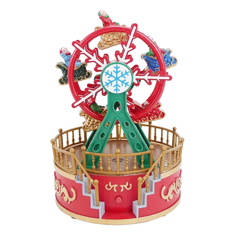ADORNO NAVIDEÑO RIPLEY HOME VILLA COLECCIÓN RUEDA M  - 2