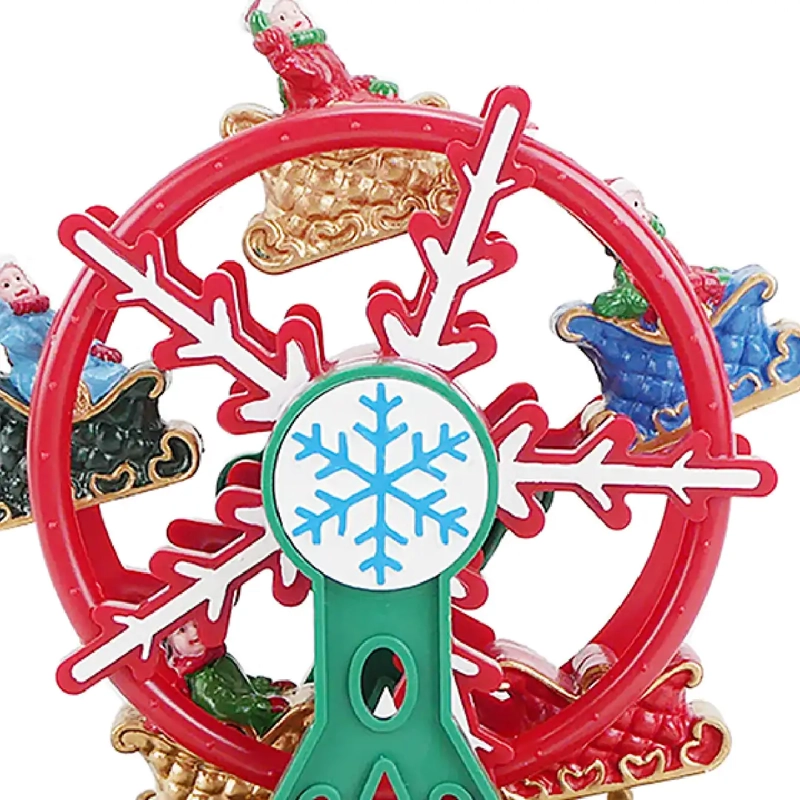 ADORNO NAVIDEÑO RIPLEY HOME VILLA COLECCIÓN RUEDA M  - 3