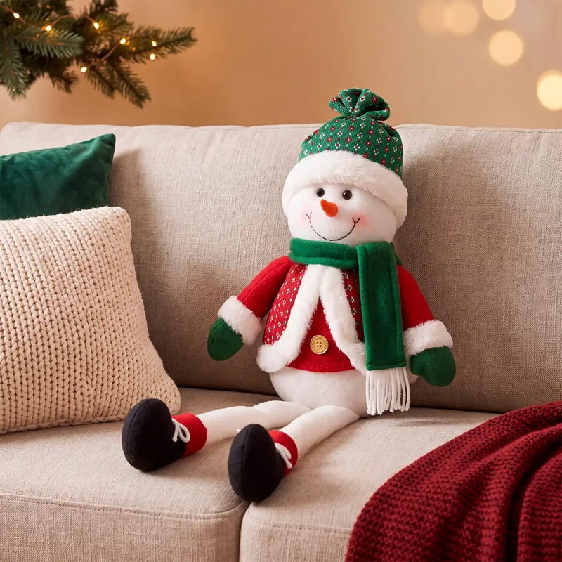 ADORNO NAVIDEÑO RIPLEY HOME COLGANTE SNOWMAN - 1