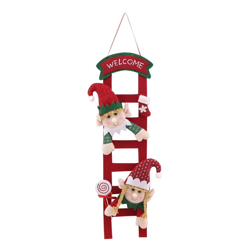 ADORNO NAVIDEÑO RIPLEY HOME DUENDE ESCALERA 56 CM - 2