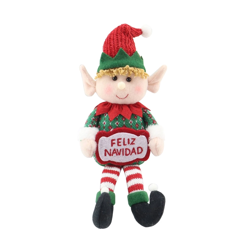 ADORNO NAVIDEÑO RIPLEY HOME DUENDE FELIZ NAVIDAD 25 CM - 2