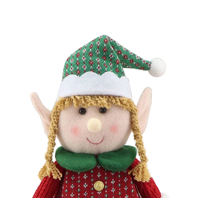 ADORNO NAVIDEÑO RIPLEY HOME DUENDE PARADO NIÑA - 3