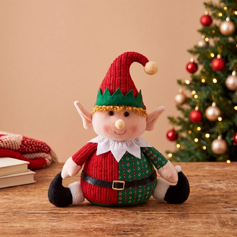 ADORNO NAVIDEÑO RIPLEY HOME DUENDE SENTADO NIÑO - 1