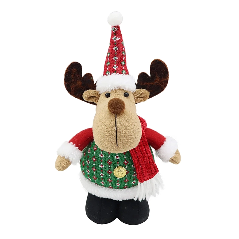 ADORNO NAVIDEÑO RIPLEY HOME PELUCHE MINI RENO 20 CM - 2