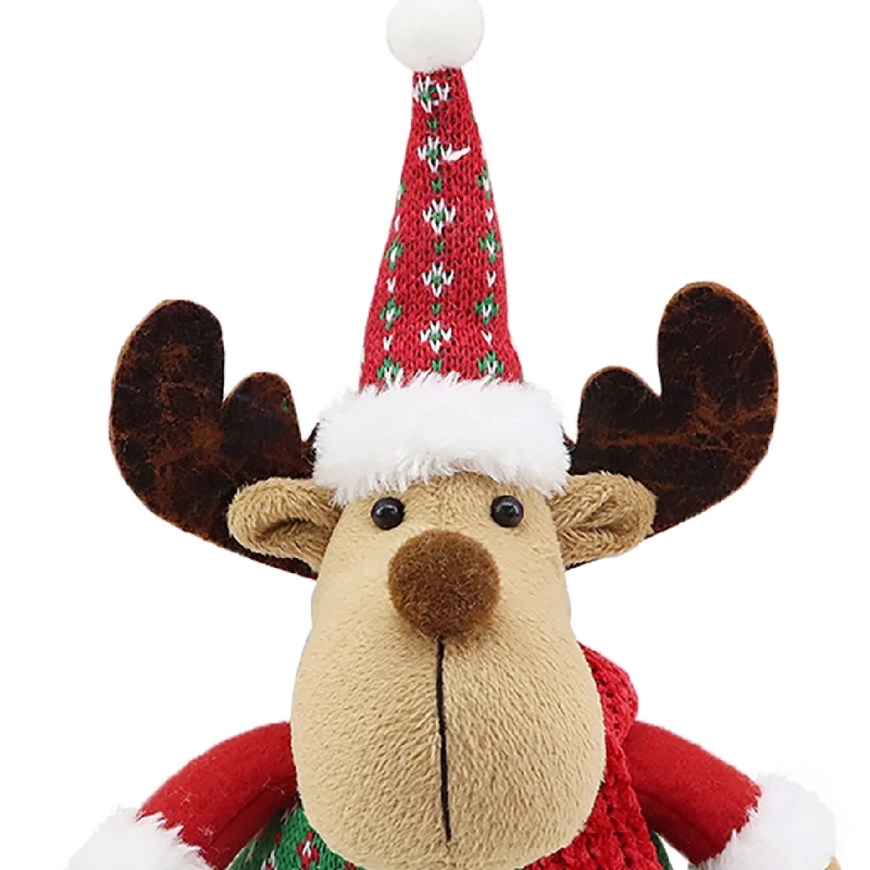 ADORNO NAVIDEÑO RIPLEY HOME PELUCHE MINI RENO 20 CM - 3
