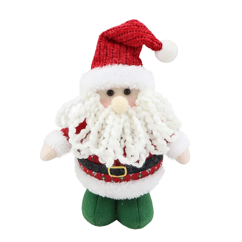 ADORNO NAVIDEÑO RIPLEY HOME PELUCHE MINI SANTA 20 CM - 2