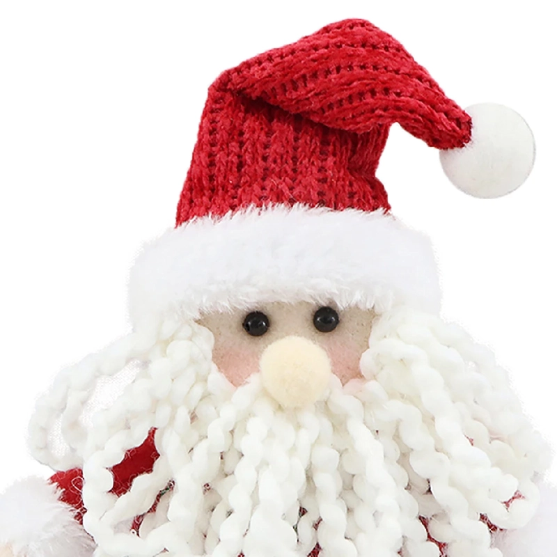 ADORNO NAVIDEÑO RIPLEY HOME PELUCHE MINI SANTA 20 CM - 3
