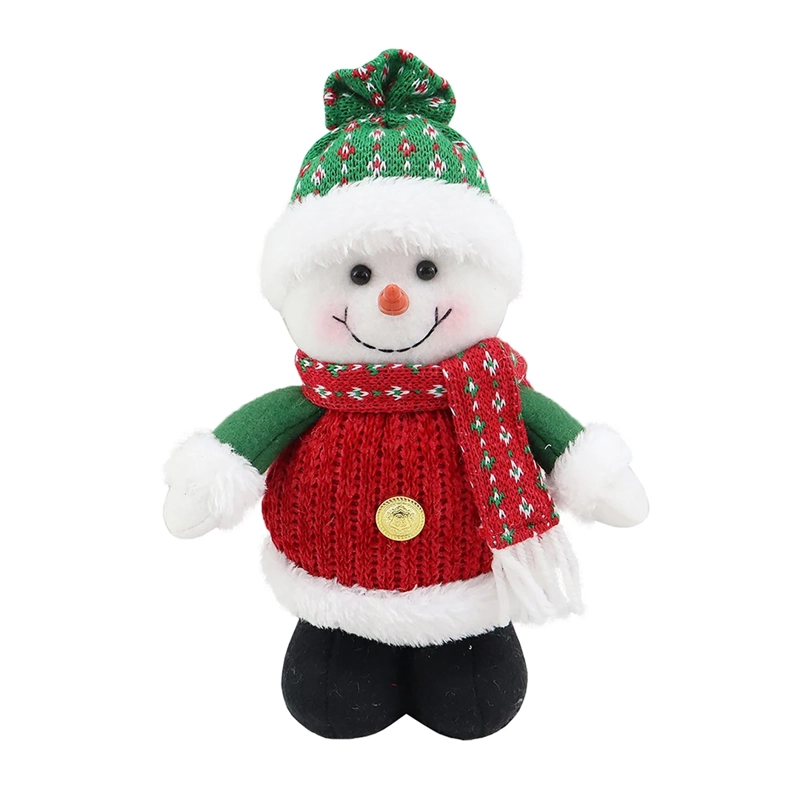 ADORNO NAVIDEÑO RIPLEY HOME PELUCHE MINI SNOWMAN 20 CM - 2