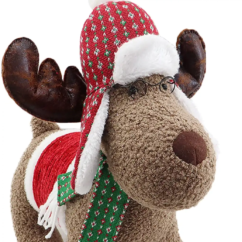 ADORNO NAVIDEÑO RIPLEY HOME PELUCHE RENO 40 CM - 3