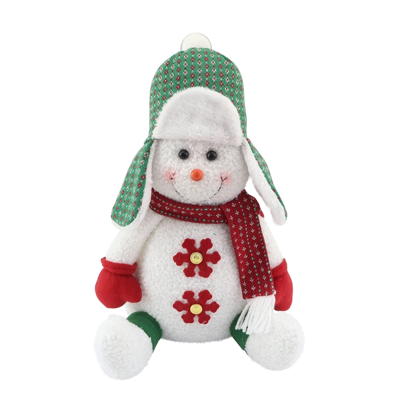 ADORNO NAVIDEÑO RIPLEY HOME PELUCHE SNOWMAN 40 CM - 2
