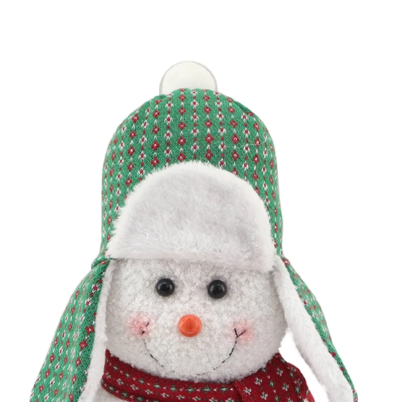 ADORNO NAVIDEÑO RIPLEY HOME PELUCHE SNOWMAN 40 CM - 3