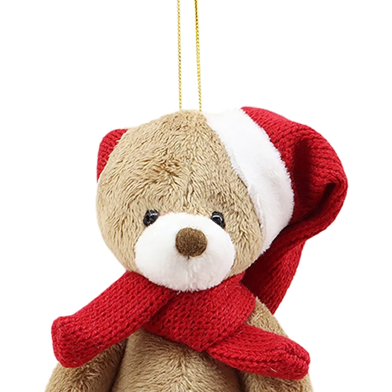 ADORNO NAVIDEÑO RIPLEY HOME TEDDY OSITO MOKKA - 3